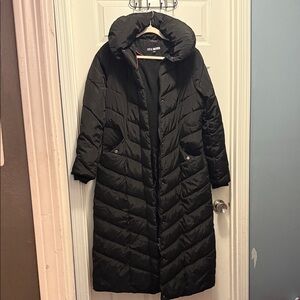 Steve Madden Long Black Puffer Jacket